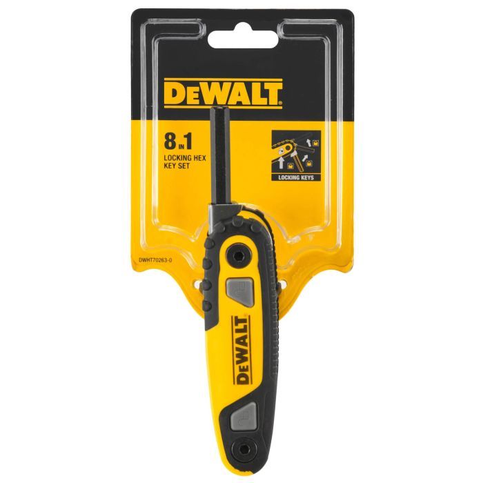Набор инструментов DeWALT ключей шестигранных HEX: 1.5-8 мм (DWHT0-70263) изображение 4