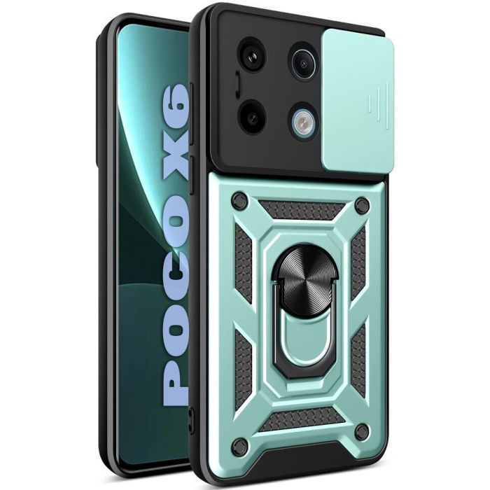 Чохол до мобільного телефона BeCover Military Poco X6 Black (711006)