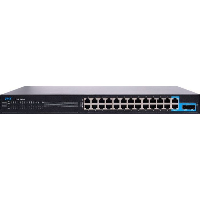 Коммутатор сетевой TVT DIGITAL TD-B2224S1-PGA