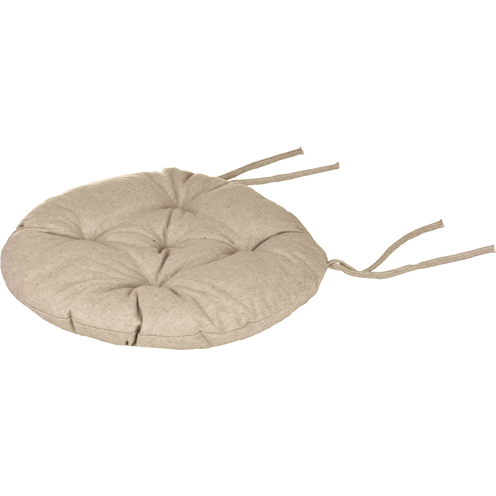 Подушка на стул Ardesto Oliver, круглая 40 см, 100% хлопок, нап-ч: 50% холоф, 50% пп, аквамарин (ART03OA) изображение 3