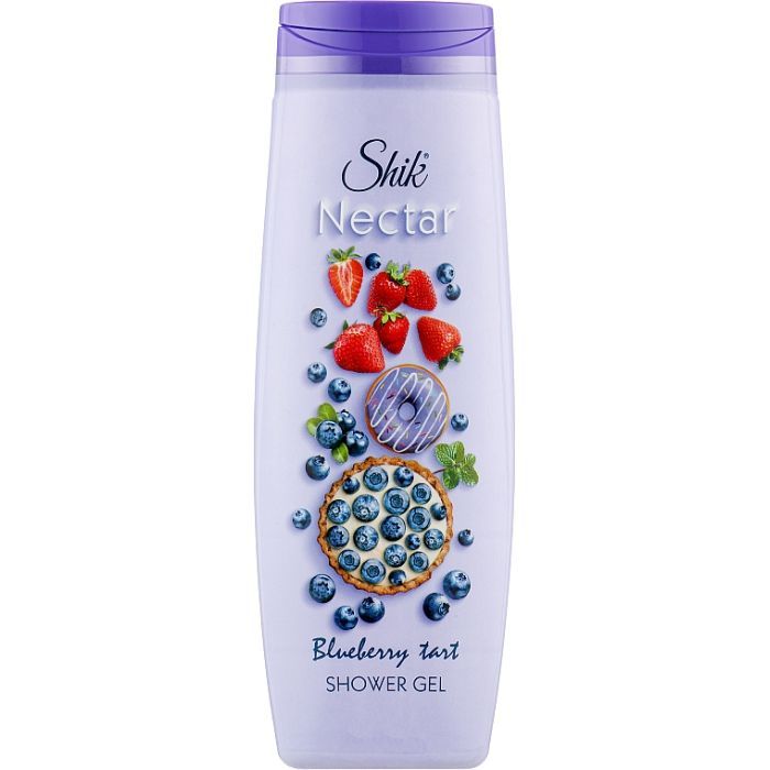Гель для душа Shik Nectar Blueberry Tart Черничный тарт 400 г (4823107602351)