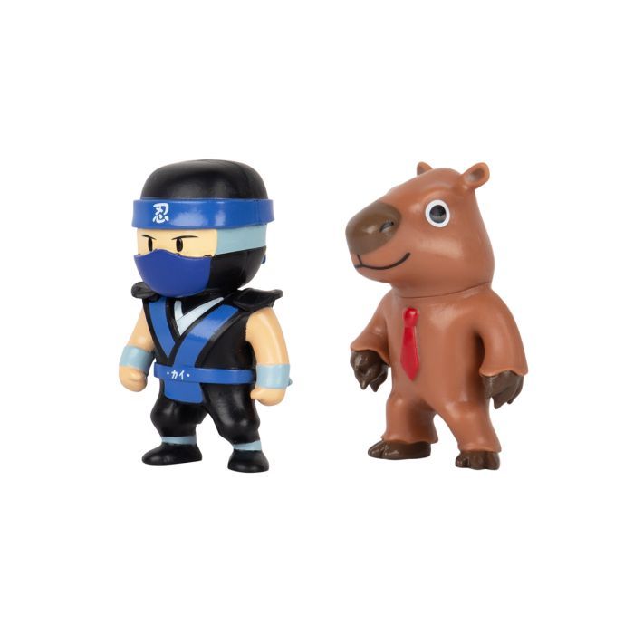 Фигурка Stumble Guys набор коллекционных - Ниндзя Кай и Капибара (SG2015-9) изображение 2