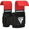 Крюки для тяги на запястья RDX W5 Gym Hook Strap Red Plus (WAN-W5R+) изображение 2