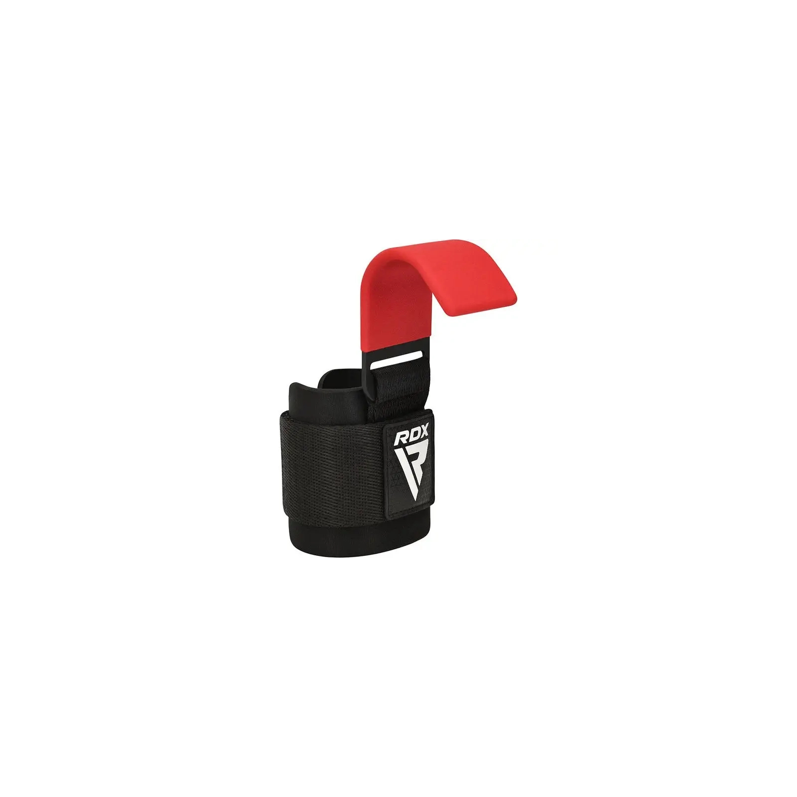 Крюки для тяги на запястья RDX W5 Gym Hook Strap Red Plus (WAN-W5R+) изображение 3
