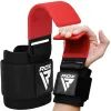 Гаки для тяги на зап'ястя RDX W5 Gym Hook Strap Red Plus (WAN-W5R+) зображення 4