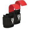Гаки для тяги на зап'ястя RDX W5 Gym Hook Strap Red Plus (WAN-W5R+)