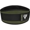 Атлетический пояс RDX RX3 EVA Curve неопреновий Army Green L (WBE-RX3AG-L) изображение 2