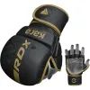 Перчатки для MMA RDX F6 Kara Matte Golden Plus S/M (GSR-F6MGL-S/M+) изображение 4