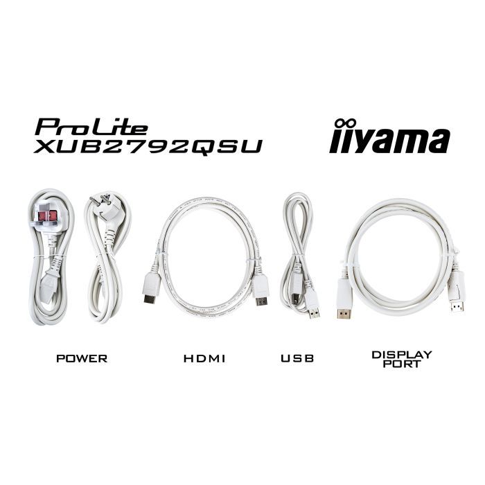 Монитор iiyama XUB2792QSU-W6 изображение 12