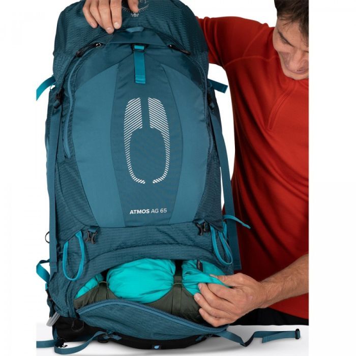 Рюкзак туристичний Osprey Atmos AG 65 black L/XL (009.2786) зображення 6