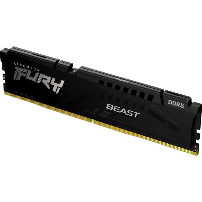 Модуль памяти для компьютера DDR5 32GB 6400 MHz Beast Black XMP Kingston Fury (ex.HyperX) (KF564C32BB-32) изображение 2