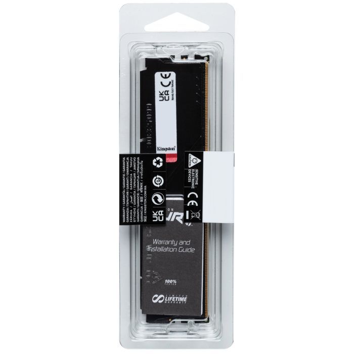 Модуль памяти для компьютера DDR5 32GB 6400 MHz Beast Black XMP Kingston Fury (ex.HyperX) (KF564C32BB-32) изображение 6