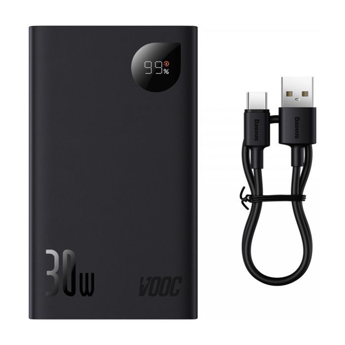 Батарея универсальная Baseus Adaman 2 20000mAh 30W, PD, QC/3.0, SCP, Oppo Super VOOC (PPAD050101) изображение 6