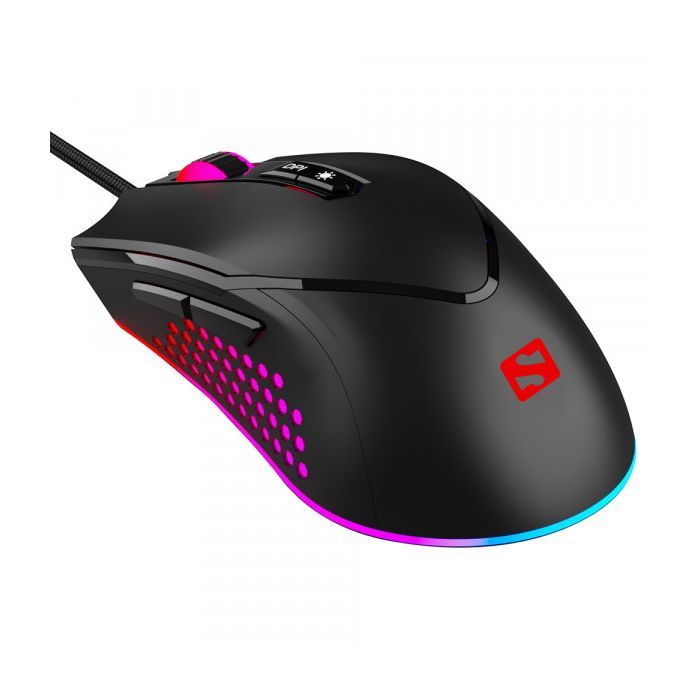 Мышка Sandberg Azazinator RGB USB Black (640-20) изображение 2