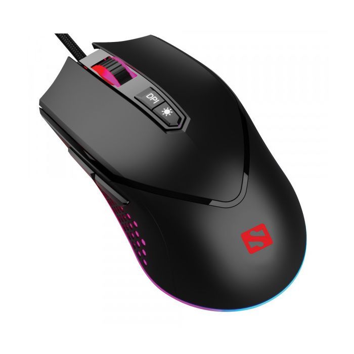 Мышка Sandberg Azazinator RGB USB Black (640-20) изображение 3
