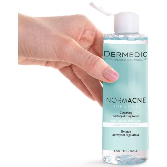 Тоник для лица Dermedic Normacne Регулирующий и очищающий 200 мл (5901643173173) изображение 2