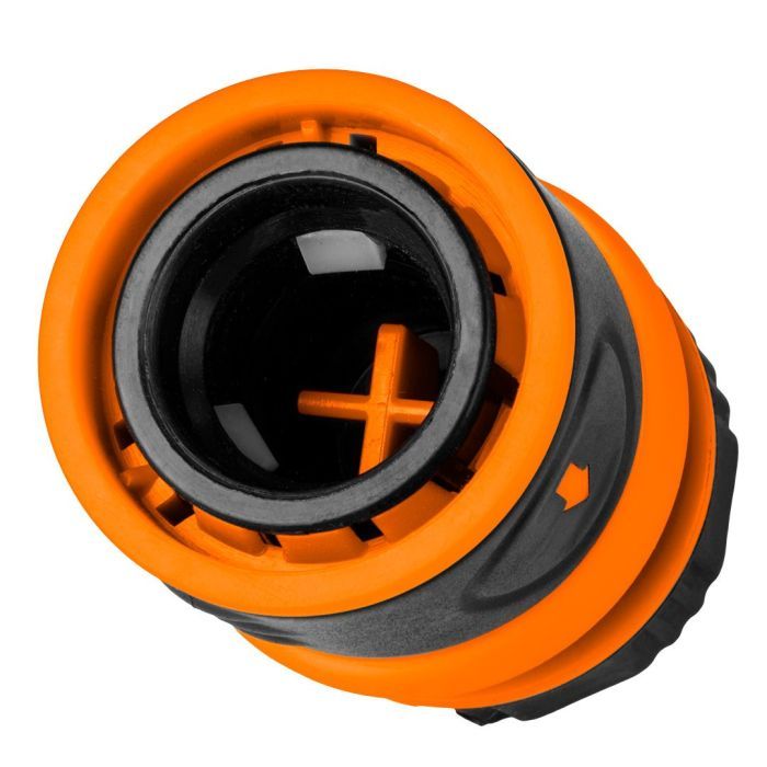 Коннектор для шланга Neo Tools для шланга 1/2", с аквастопом, двухкомпонентный (15-721) изображение 6