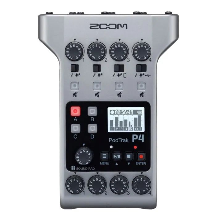 Цифровой диктофон Zoom PodTrak P4 рекордер (286994)