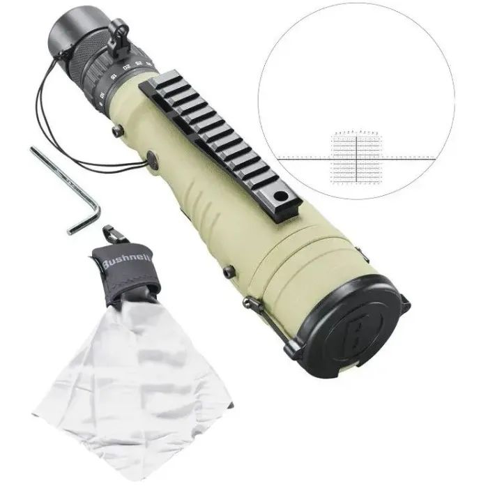 Подзорная труба Bushnell Elite Tactical 8-40х60 FDE. Сітка Tremor4. Picatinny (ET884060T) изображение 4