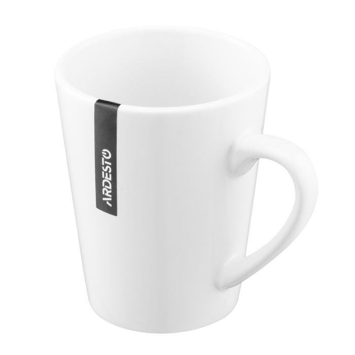 Чашка Ardesto Mario, 240мл, кераміка, білий (AR3480W) изображение 3