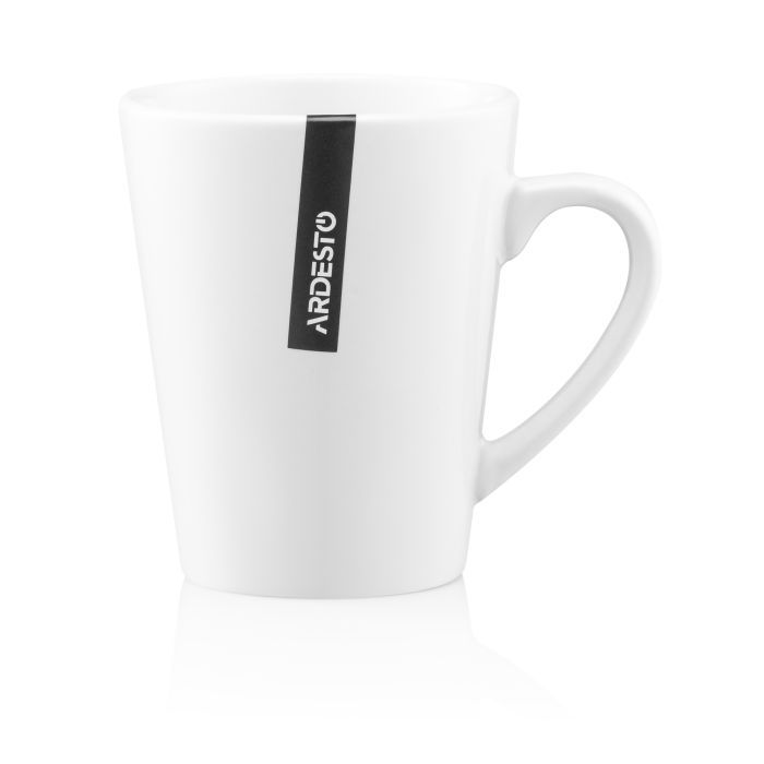 Чашка Ardesto Mario, 240мл, кераміка, білий (AR3480W) изображение 5