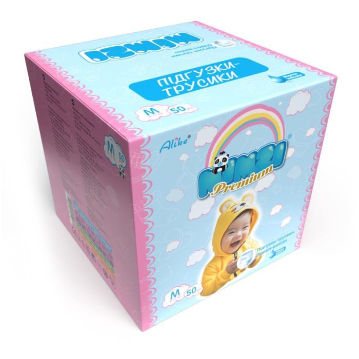 Подгузники Mimzi Трусики M 6-11 кг 50 шт (4820209800272) изображение 2
