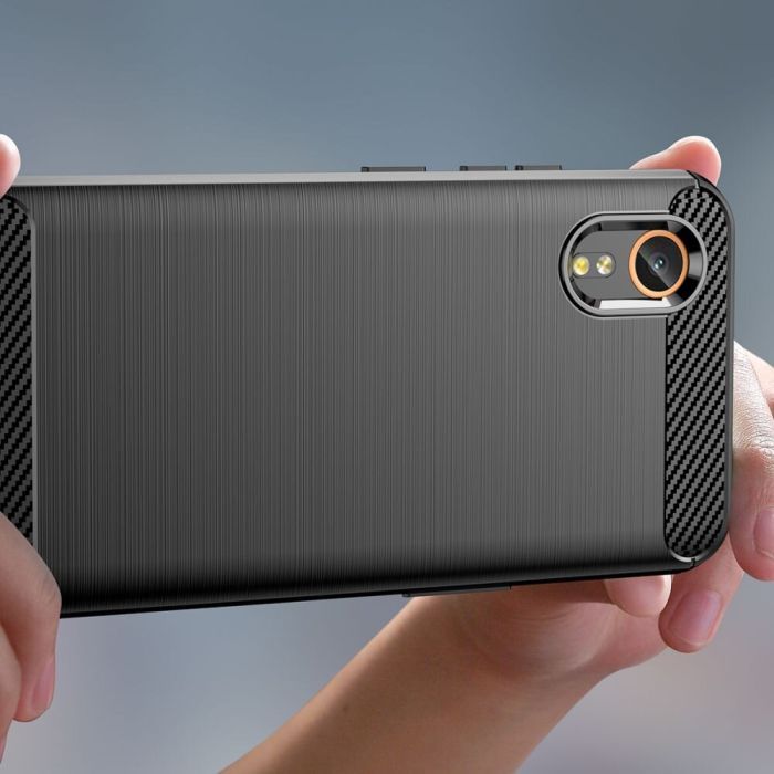 Чохол до мобільного телефона BeCover Carbon Series Samsung Galaxy Xcover7 Black (711892) зображення 2