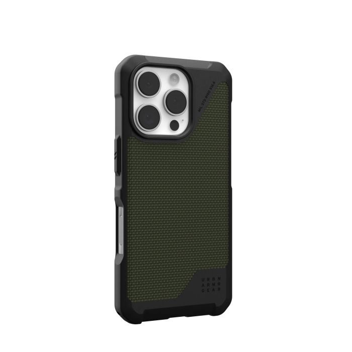 Чехол для мобильного телефона UAG iPhone 16 Pro Metropolis LT Magsafe Kevlar Black (114452113940) изображение 2