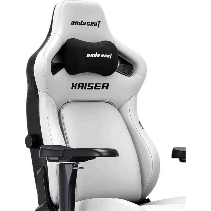 Кресло игровое Anda Seat Kaiser 4 Size XL White (AD12YDDC-XLL-20-W-PV/C) изображение 7