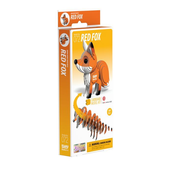 Пазл Eugy 3D Зоопарк Червона лисиця (XEG-072) зображення 2
