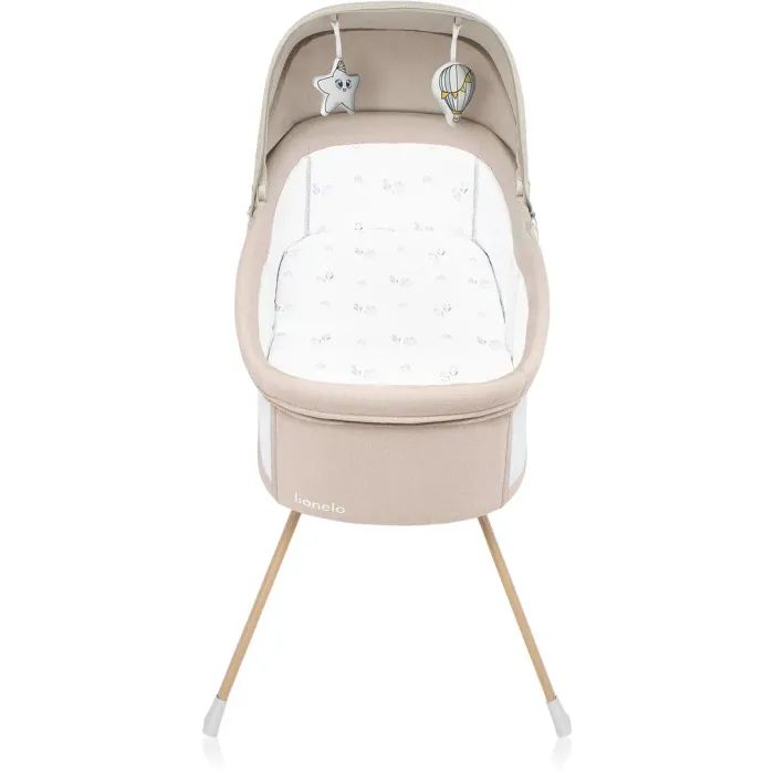 Кроватка Lionelo приставная Malin Evo BEIGE NATURAL (LO-MALIN EVO BEIGE NATURAL) изображение 2
