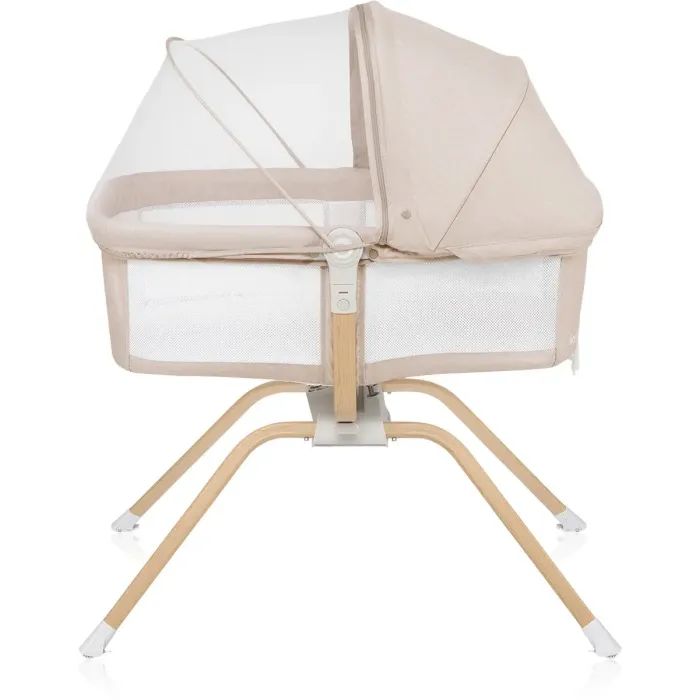 Кроватка Lionelo приставная Malin Evo BEIGE NATURAL (LO-MALIN EVO BEIGE NATURAL) изображение 4