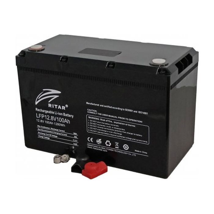 Батарея LiFePo4 Ritar 12V-100Ah (LFP12.8V100Ah G1) изображение 2