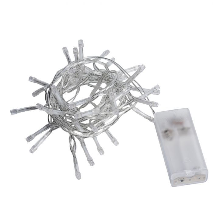 Гирлянда YES! Fun Нить 70 LED Тепло-белая 4.9 м Статичная На батарейках (975059) изображение 2