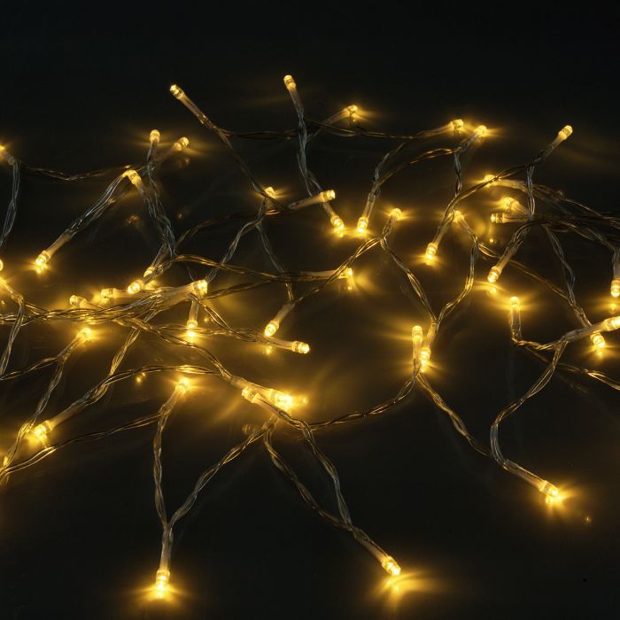 Гирлянда YES! Fun Нить 70 LED Тепло-белая 4.9 м Статичная На батарейках (975059) изображение 4