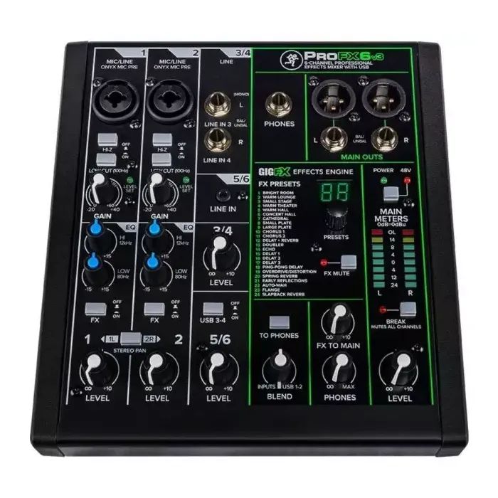 Микшерный пульт Mackie PROFX6V3 (229432) изображение 2