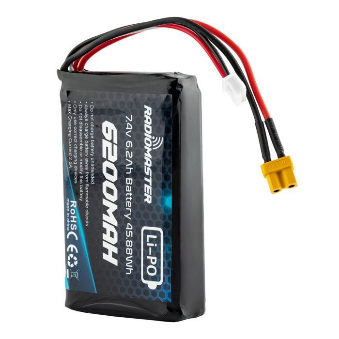 Аккумулятор для дрона RadioMaster 6200mah 2S Lipo Transmitter Battery (HP0157.BATT-6200-2S) изображение 3