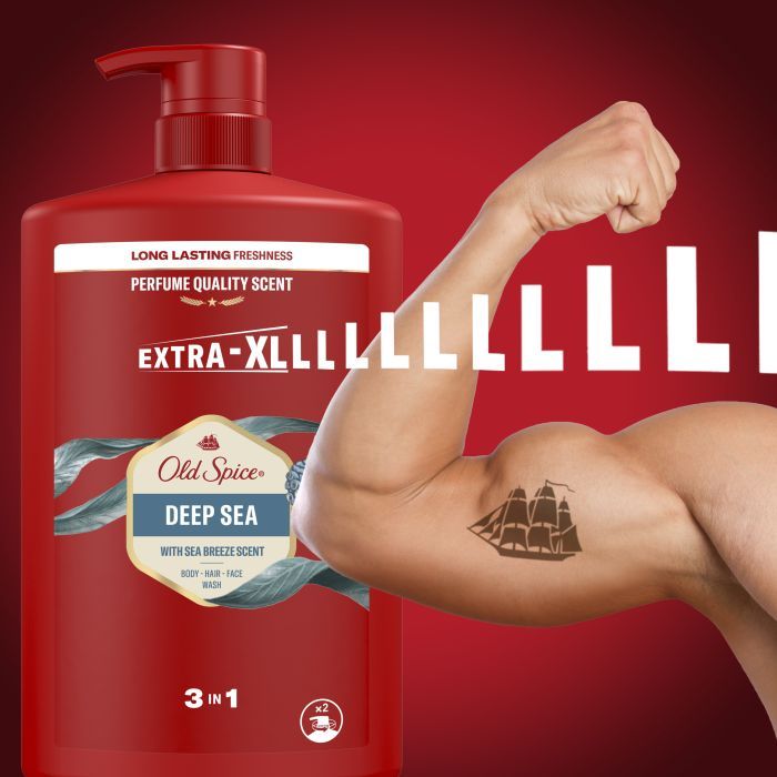 Гель для душа Old Spice Deep Sea 400 мл (8001841326153) изображение 9