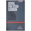 Ракетка для настільного тенісу Stiga Royal Carbon 5 Star FL (1215-2818-01) (931106) зображення 5