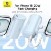 Батарея универсальная Baseus Compact 4900mAh 20W Lightning, White (PPWC05I) (P10068304212-00) изображение 6