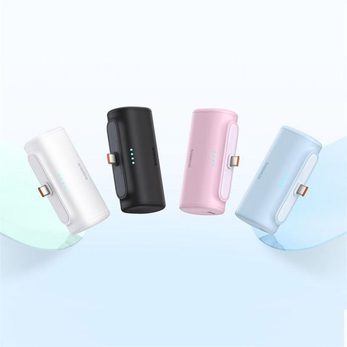 Батарея универсальная Baseus Compact 4900mAh 20W Lightning, Black (PPWC05I) (P10068304112-00) изображение 9