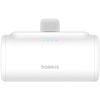 Батарея универсальная Baseus Compact 4900mAh 20W Lightning, White (PPWC05I) (P10068304212-00)