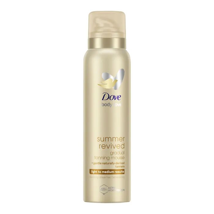Автозасмага Dove Body Love Summer Revived Мус для тіла Від світлого до середнього 150 мл (8710847962769)