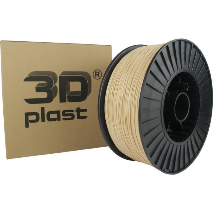 Пластик для 3D-принтера 3Dplast PLA 1.75мм, 3кг, beige (3DPLA1753BZH)