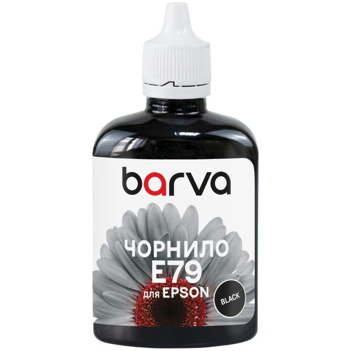 Чернила Barva Epson E79 1л, Pigm.Black (E79-674)