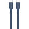 Дата кабель USB-C to USB-C 1.0m CC60SC10 60W Silicon Dark blue Canyon (CNS-CC60SC10DB) изображение 2