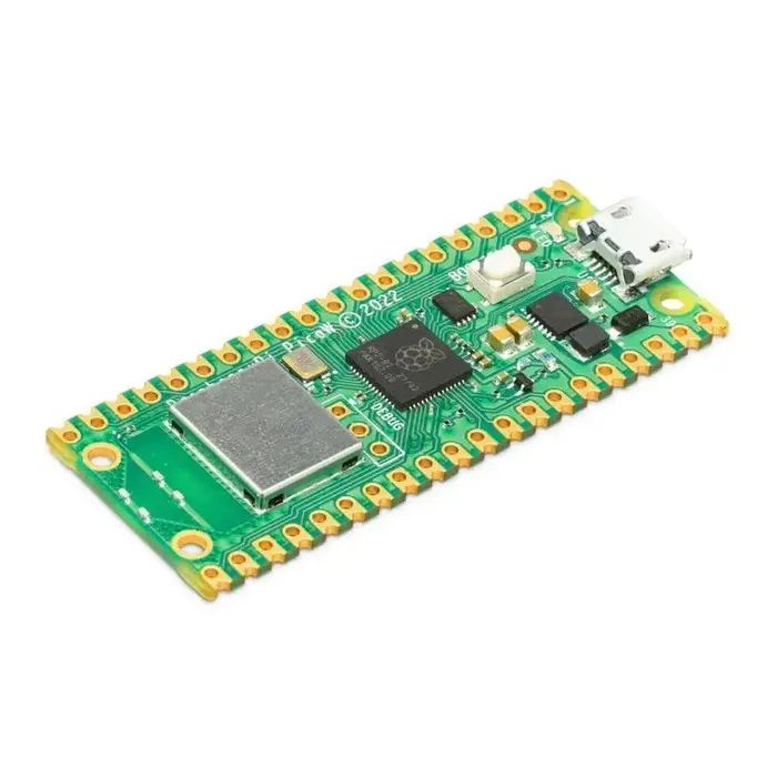 Додаткове обладнання для Мікро ПК Raspberry Pi Мікроконтролер Raspberry Pi Pico W (SC0918) (SC0918)