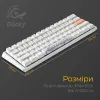 Клавиатура Ducky One 3 Mini Cherry MX Red RGB UA USB White (DKON2161ST-RUAPXPWWWSC1) изображение 11