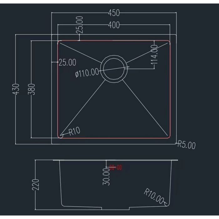 Мойка кухонная GRANADO Under top STEEL S304 (GS08304) изображение 7