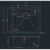 Мойка кухонная GRANADO Under top STEEL S304 (GS08304) изображение 7